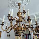 Lustre bronze 12 lumières