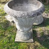 Pair of medieval stone planters
