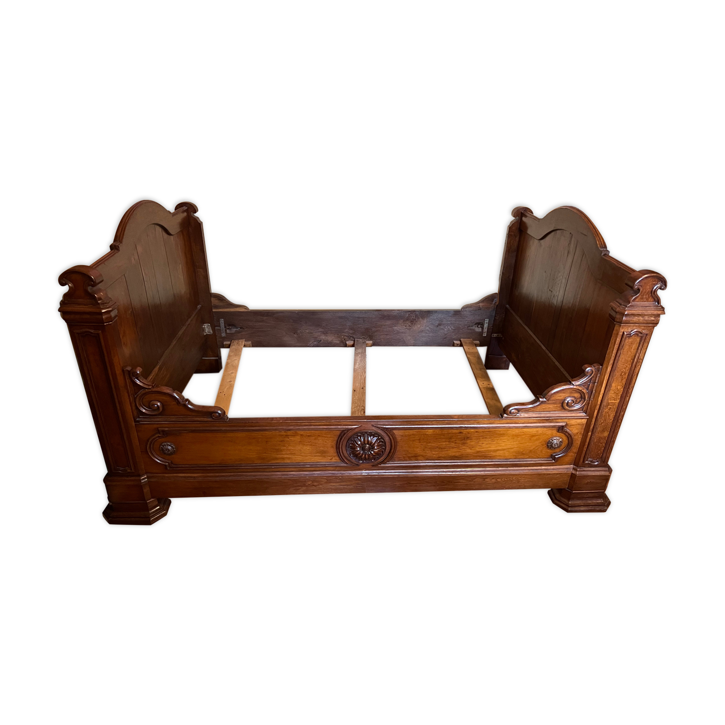 Ancien Lit 1 Cm Fer Forge Couleur Rose Selency