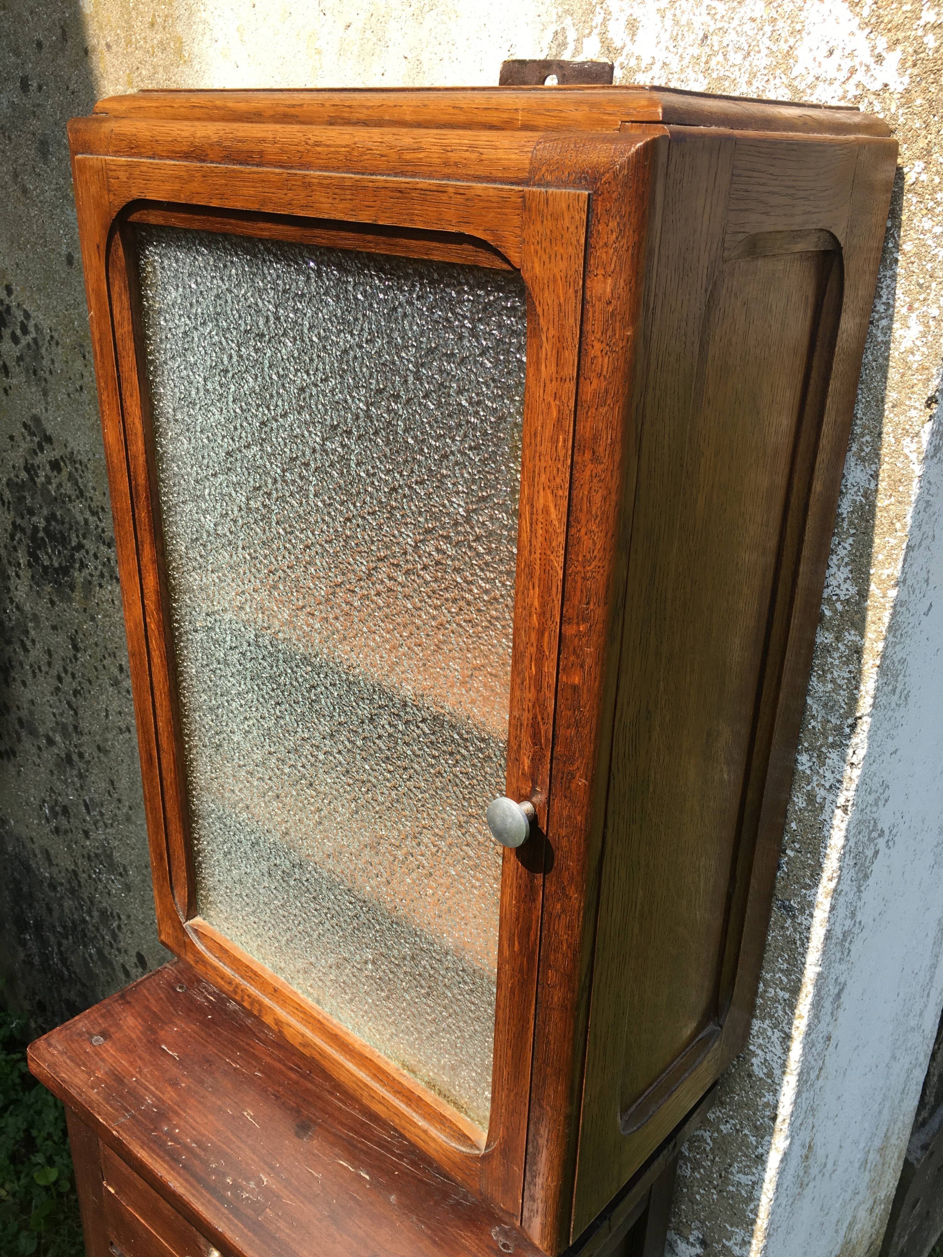 High glazed oak furniture