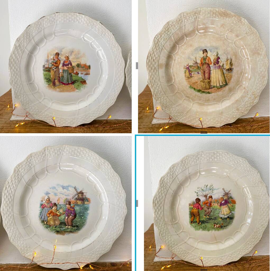 Moulin des Loups dessert plates