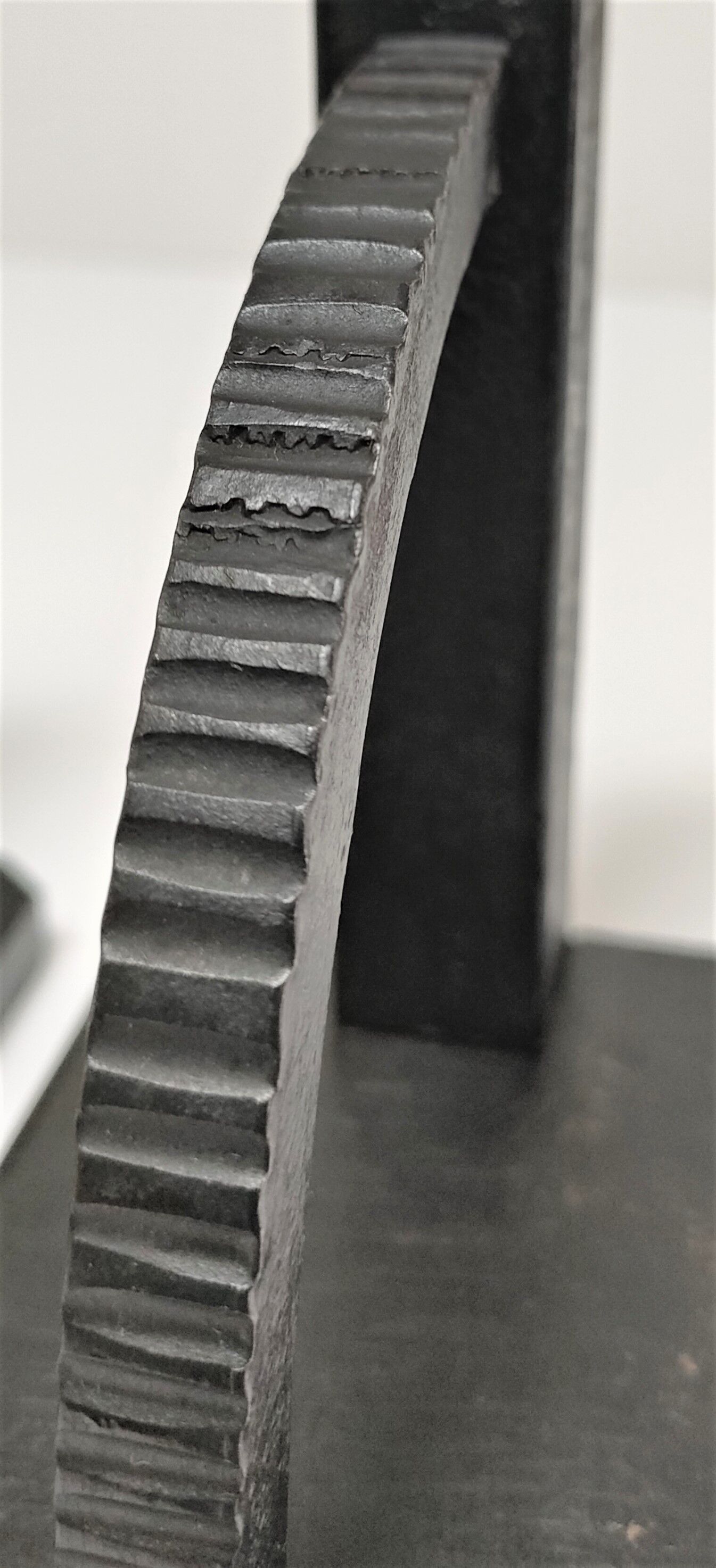 Pair of bookends in black lacquered steel design 60s