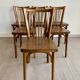 4 Baumann bistro chairs model n°12 from the 50s/60s