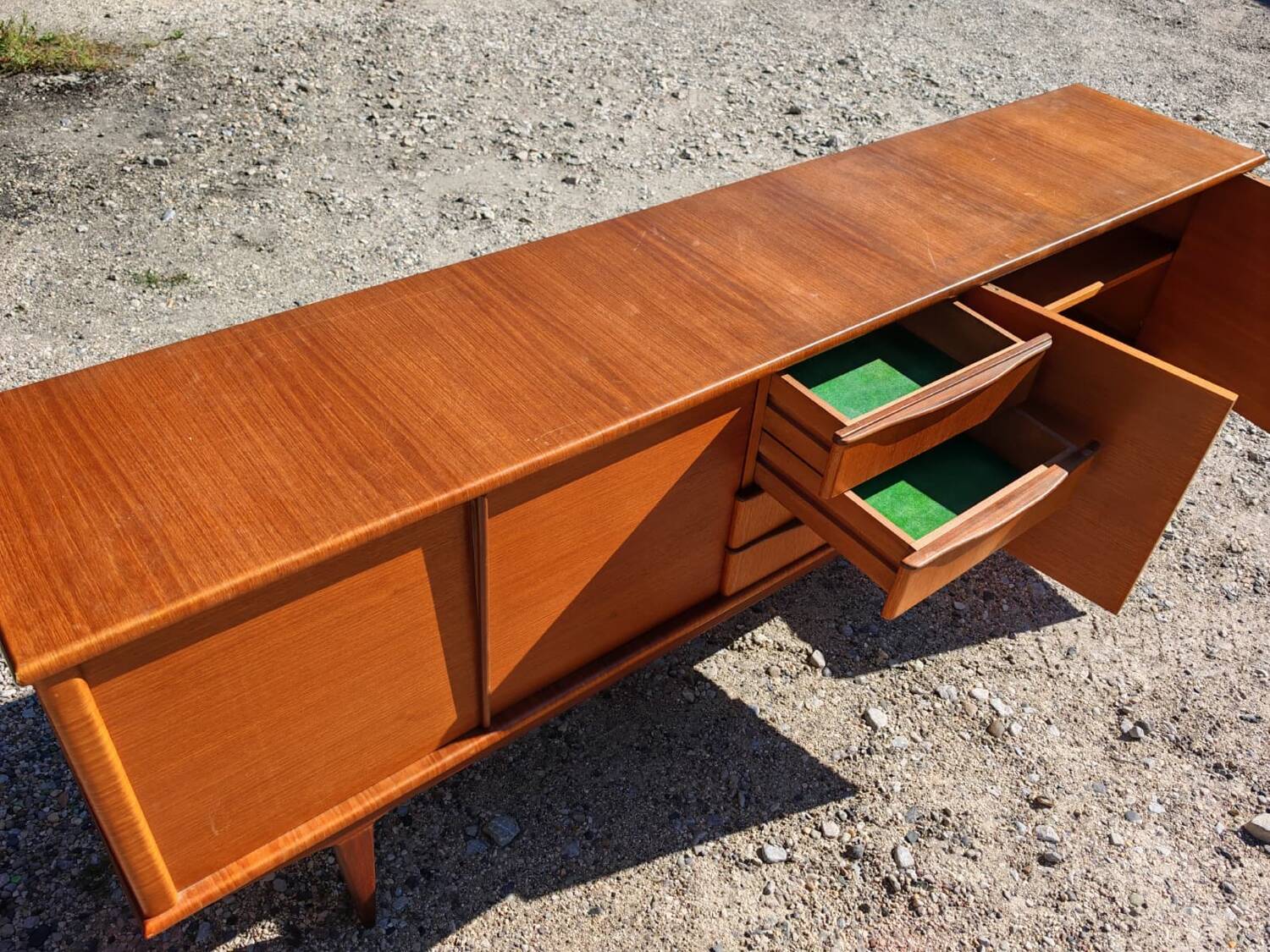 Vintage Scandinavian sideboard