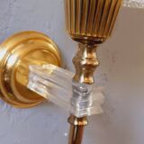 Vintage granite wall light from the 60s