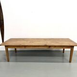 Monumental XXL Pine Farmhouse Table (3.20m) – 1970s