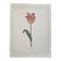 La Roche Laffitte (Born in 1943) - Watercolour drawing on silk - Tulip