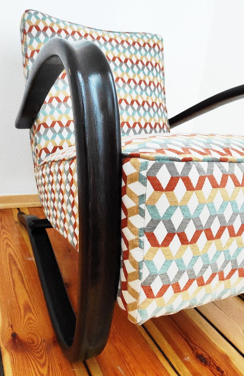 Armchair h 269 by J. Halabala for UP Závody, Czechoslovakia, 1930s