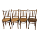 Fischel chairs, curved beech wood, from the years 1929/30.