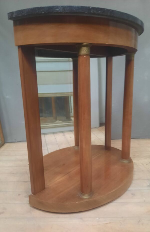 Console demi lune style empire