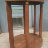 Empire style half-moon console