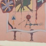 Jorge Camacho. Work "Clan of Coyotes." Year 1992.