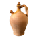 Large traditional jug / Antique terracotta plunger, 35cm high