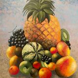 Tableau huile sur toile Michele Battut