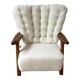 Fauteuil en chêne de Guillerme et Chambron