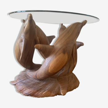 Dolphin coffee table