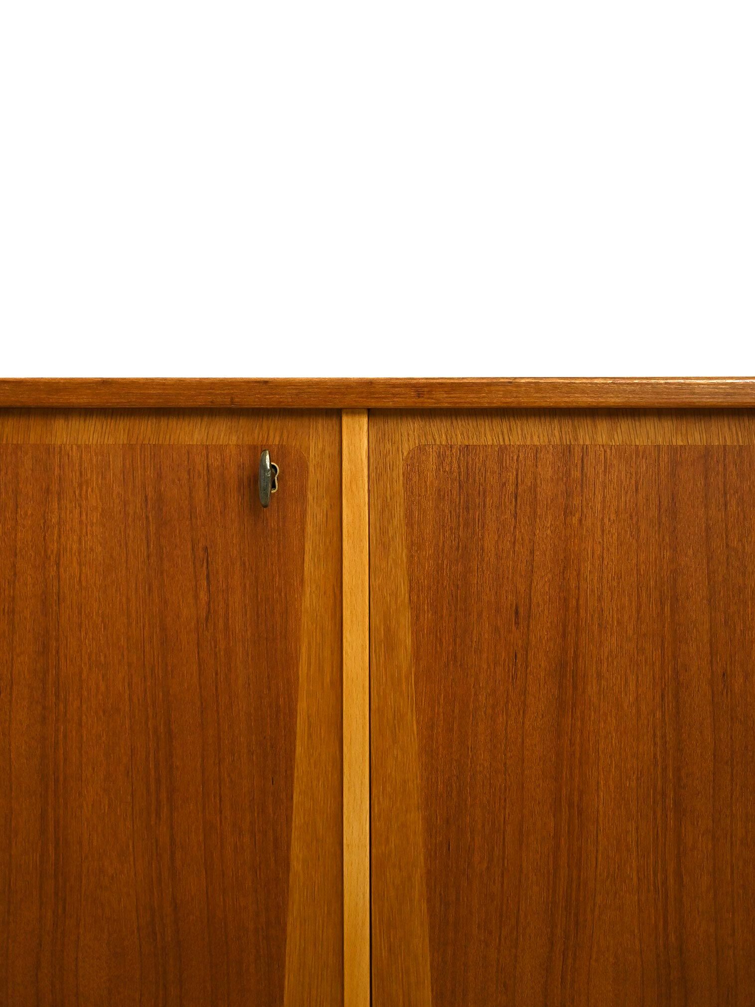 Teak and oak modernism sideboard
