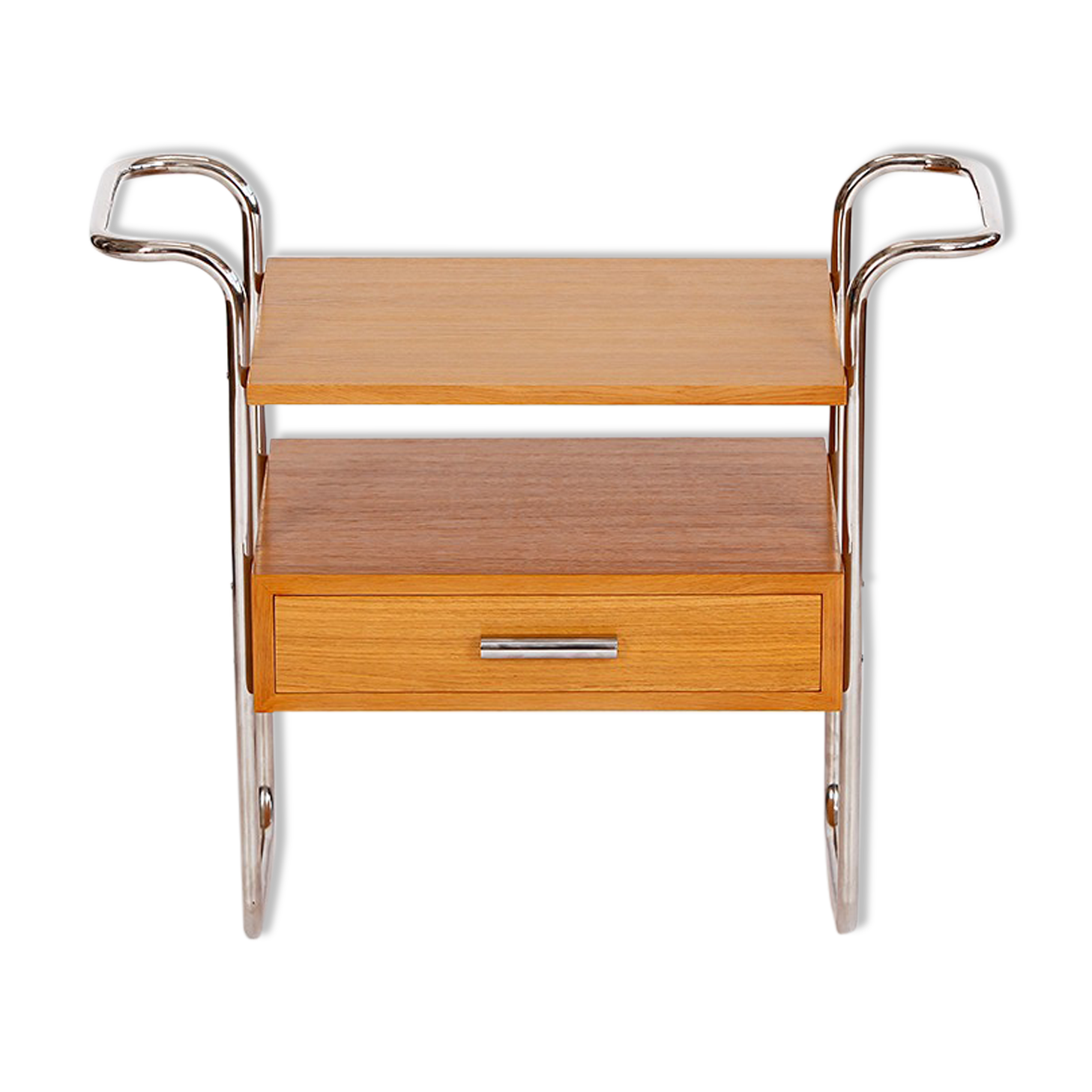 Contemporary Tubular Steel Sideboard Czech Functionalism Bauhaus