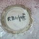 Francis Bichoff 1876-1945 ceramic crack art deco circa 1930 signed empty pocket