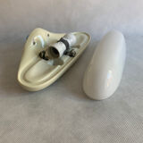 Mid-century swedish ceramic wall light