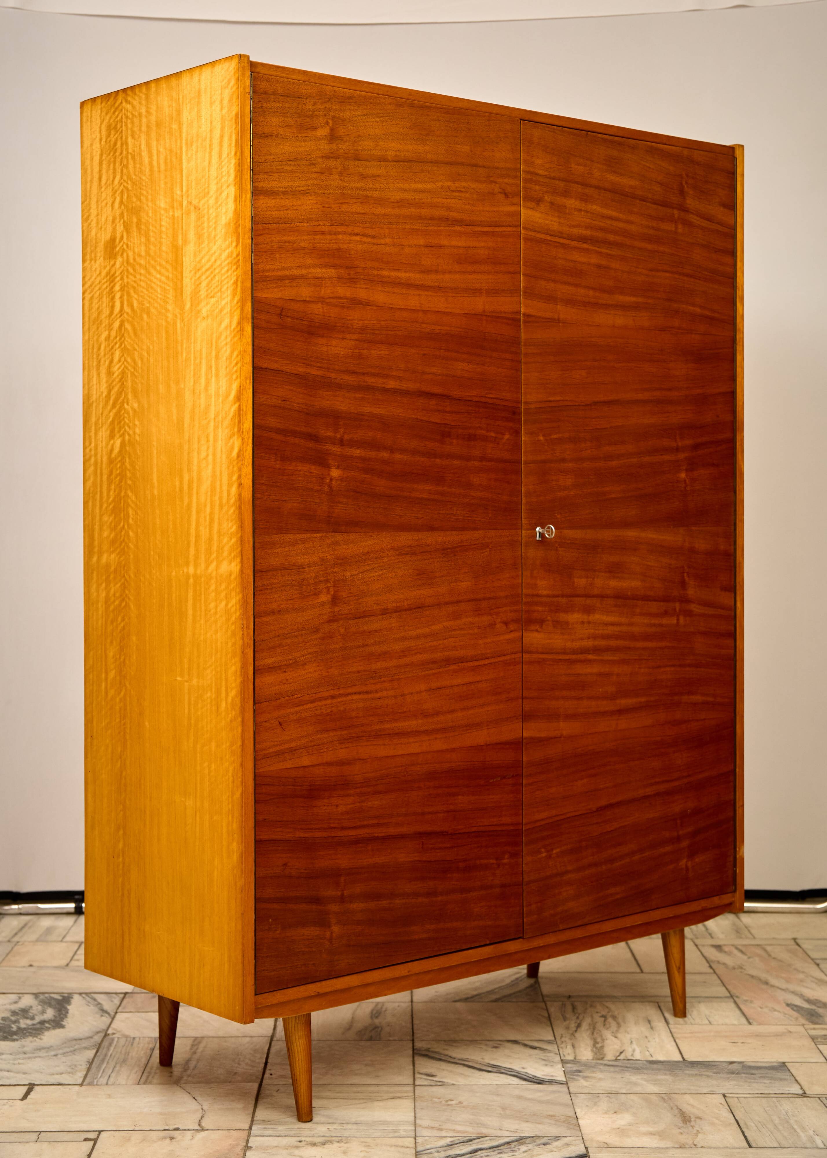 Vintage Wardrobe by Drevotvar, 1960s, Czechoslovakia