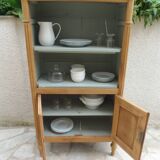 Beautifully crafted Louis XVI style bookcase in wood.