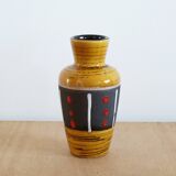 West Germany ceramic vase 1970s
