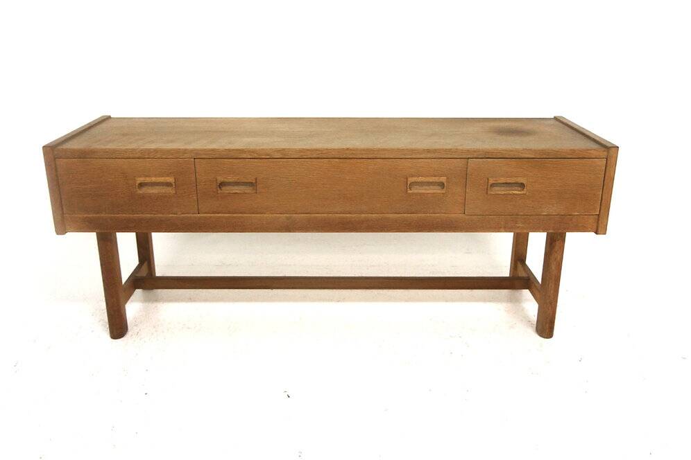 Commode scandinave en chêne, Glas & Trä, Suède, 1960