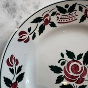 Deux assiettes plates Villeroy & Boch