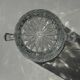 Classic vintage glass ice bucket H14 D12