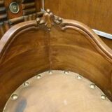 Pair of Gaudí-style stools