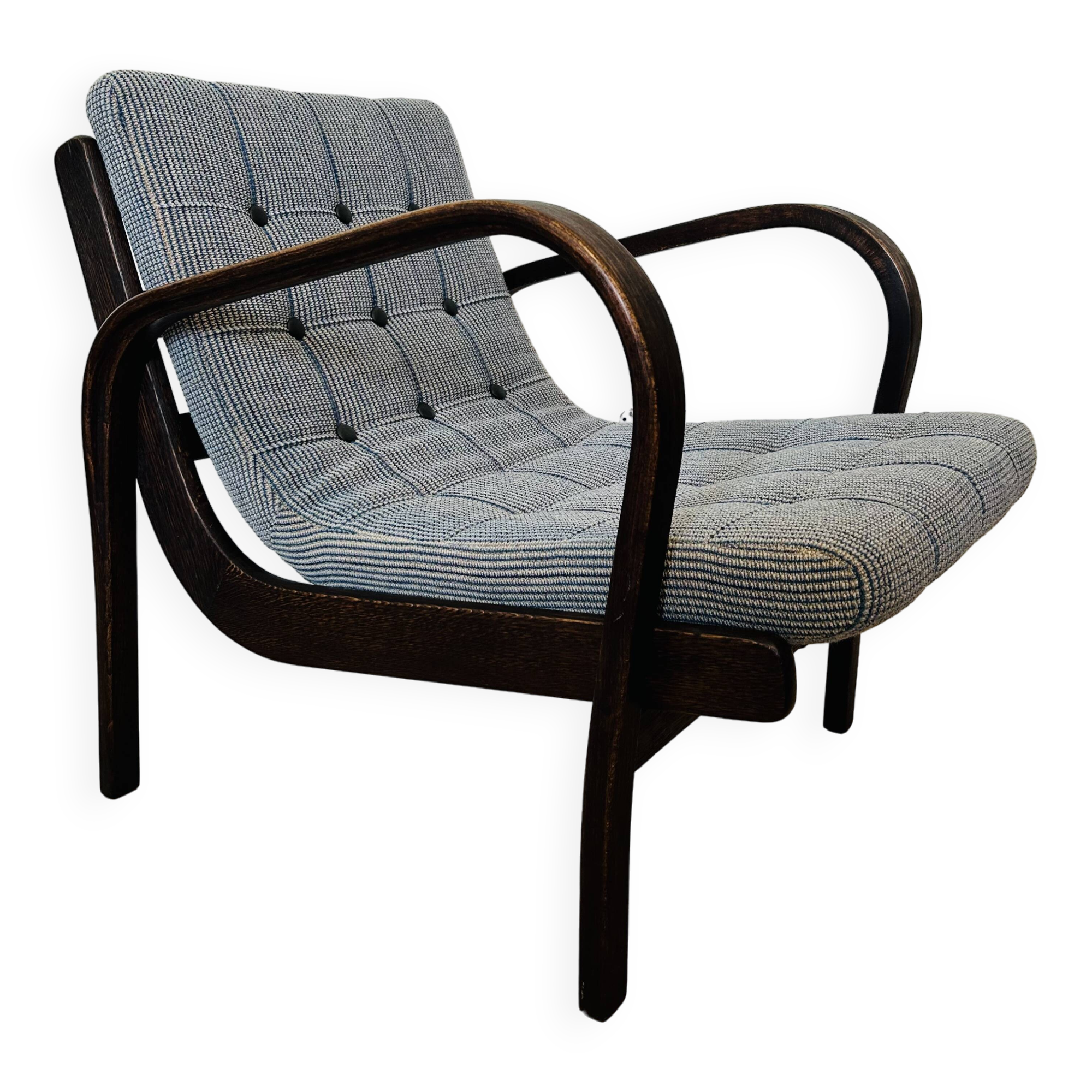 Vintage Lounge Armchair by Kropacek&Kozelka for Interior Prague, 1960’s