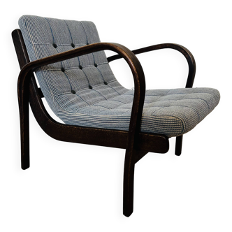 Fauteuil de salon vintage par Kropacek&Kozelka pour Interior Prague, années 1960