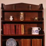 19th Century Mahogany Waterfall Bookcase