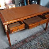 Leather top desk