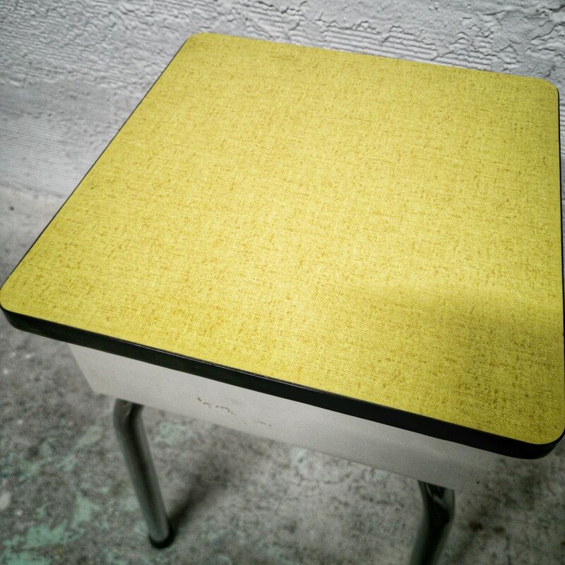 Formica shoeshine stool