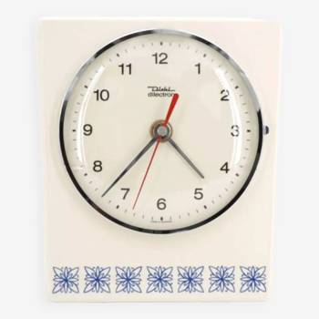 Horloge Murale Motifs Floraux Diehl