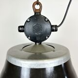Industrial Black Enamel Factory Pendant Lamp, 1960s