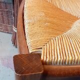 Straw chairs