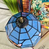 Vintage style Tiffany lamp | lampshade with cat motif