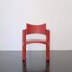 Fauteuil "271F" rouge par Verner Panton / August Sommer / Thonet