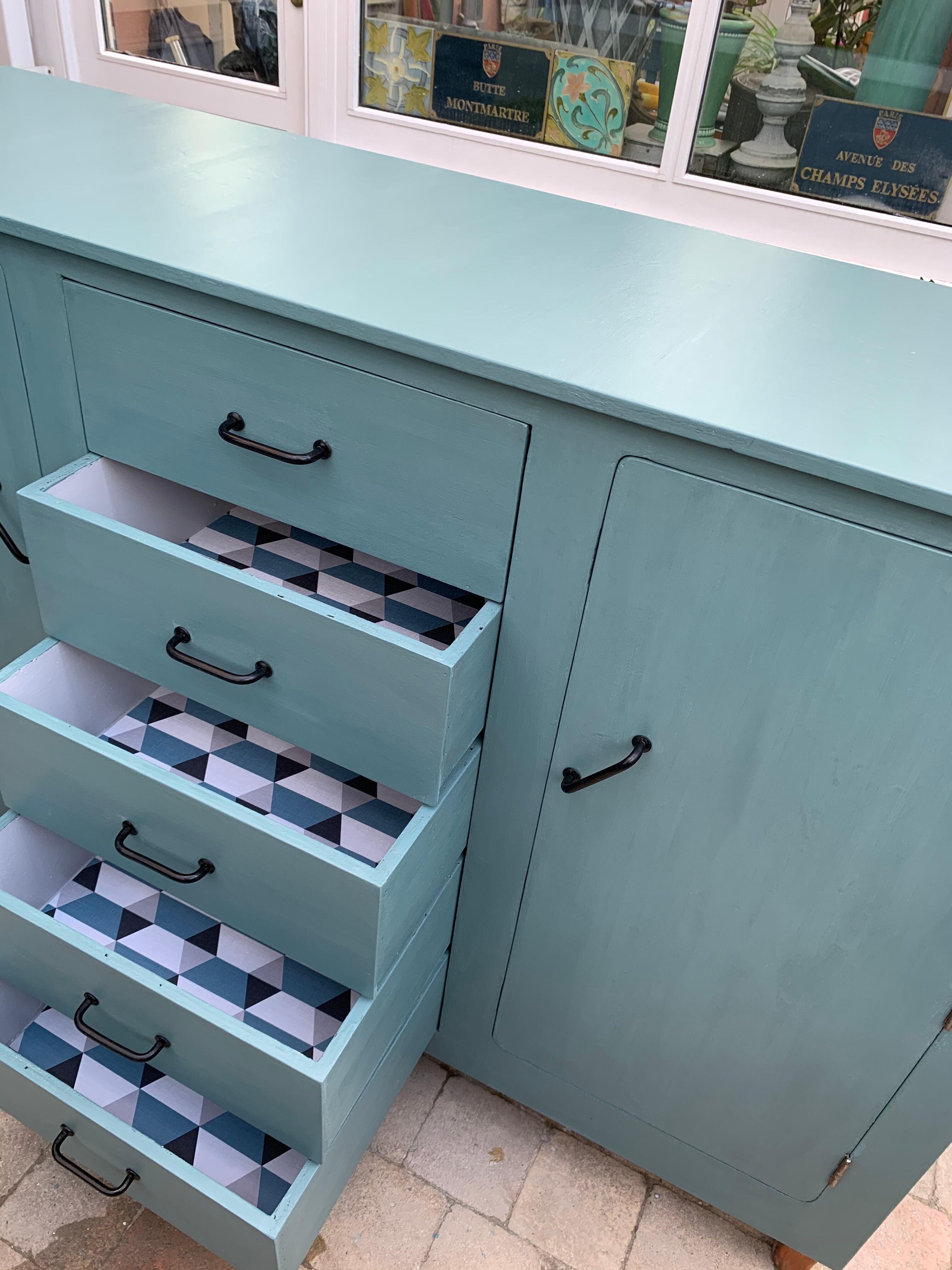 Buffet vintage 50