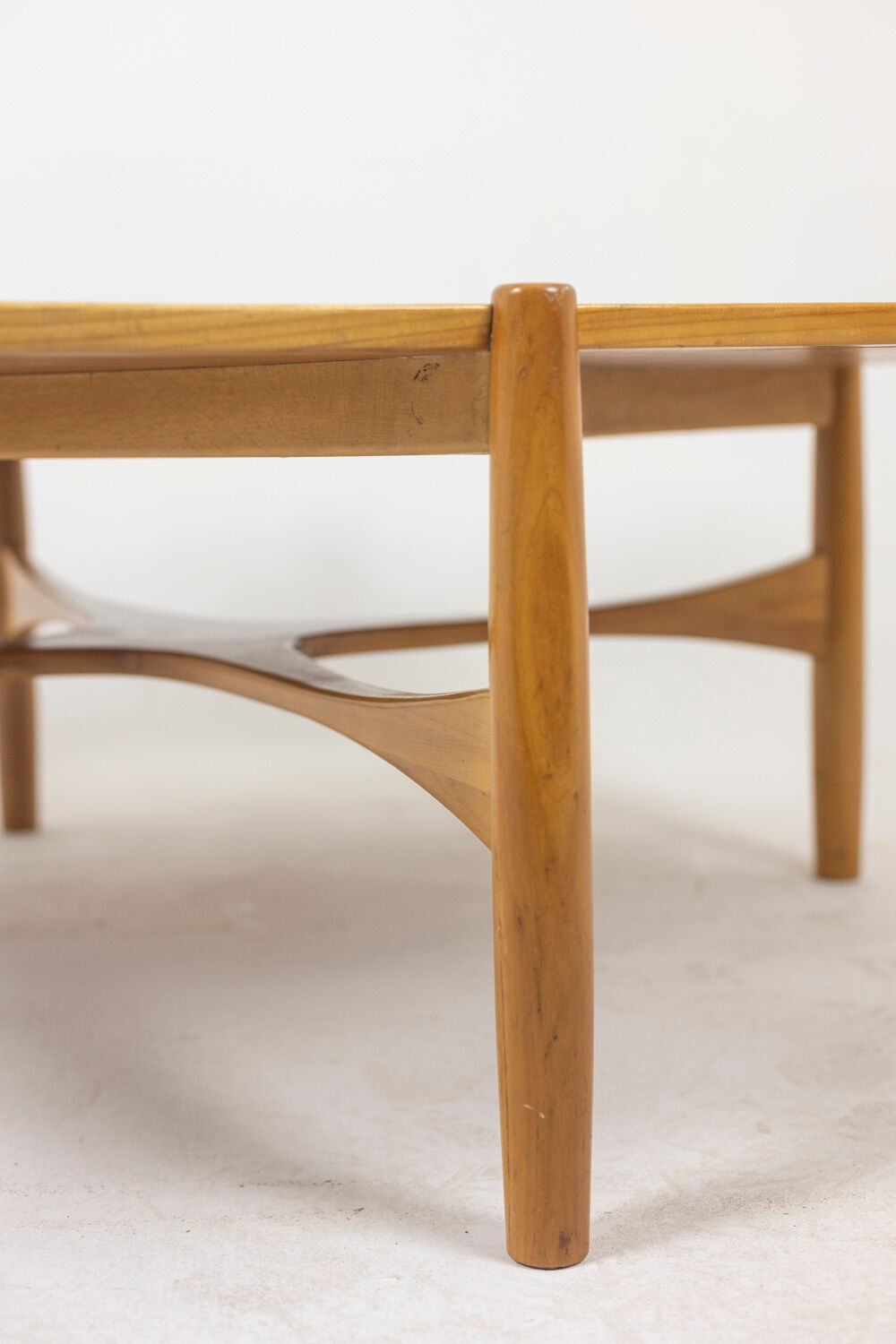 Cherry coffee table, 1970s