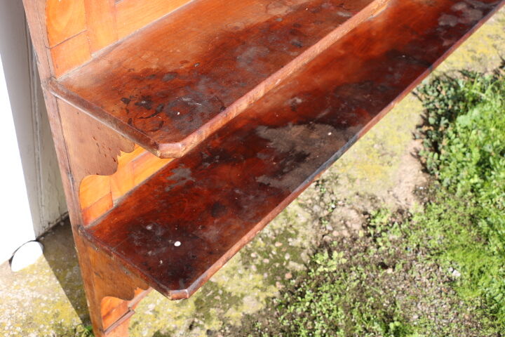 Bistro wall shelf early 20th