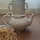 Porcelain coffee maker with filter and diffuser Apilco