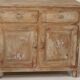 Small Parisian-style patinated sideboard
