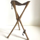 Vintage foldable painter's stool