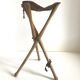 Tabouret de peintre pliable vintage