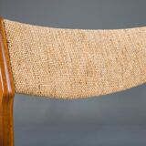 Teak dining chairs attributed to Erik Buch for Anderstrup Stolefabrik, Denmark, 1970s, set of 3