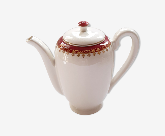 Cafetière verseuse edwige véritable opaque sarreguemines